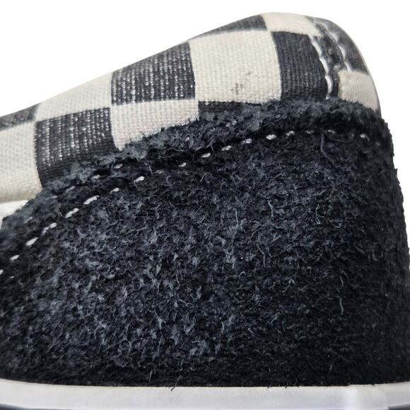Vans Old Skool Checkered Low Top Skate Shoes Black White Women’s 8.5 Men’s 7 - Picture 9 of 13